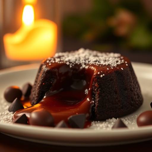 Appetizing Chocolate Lava Cake
