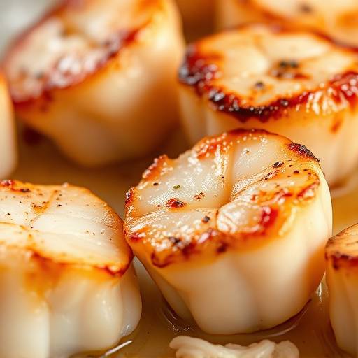 Delicious Seared Scallops